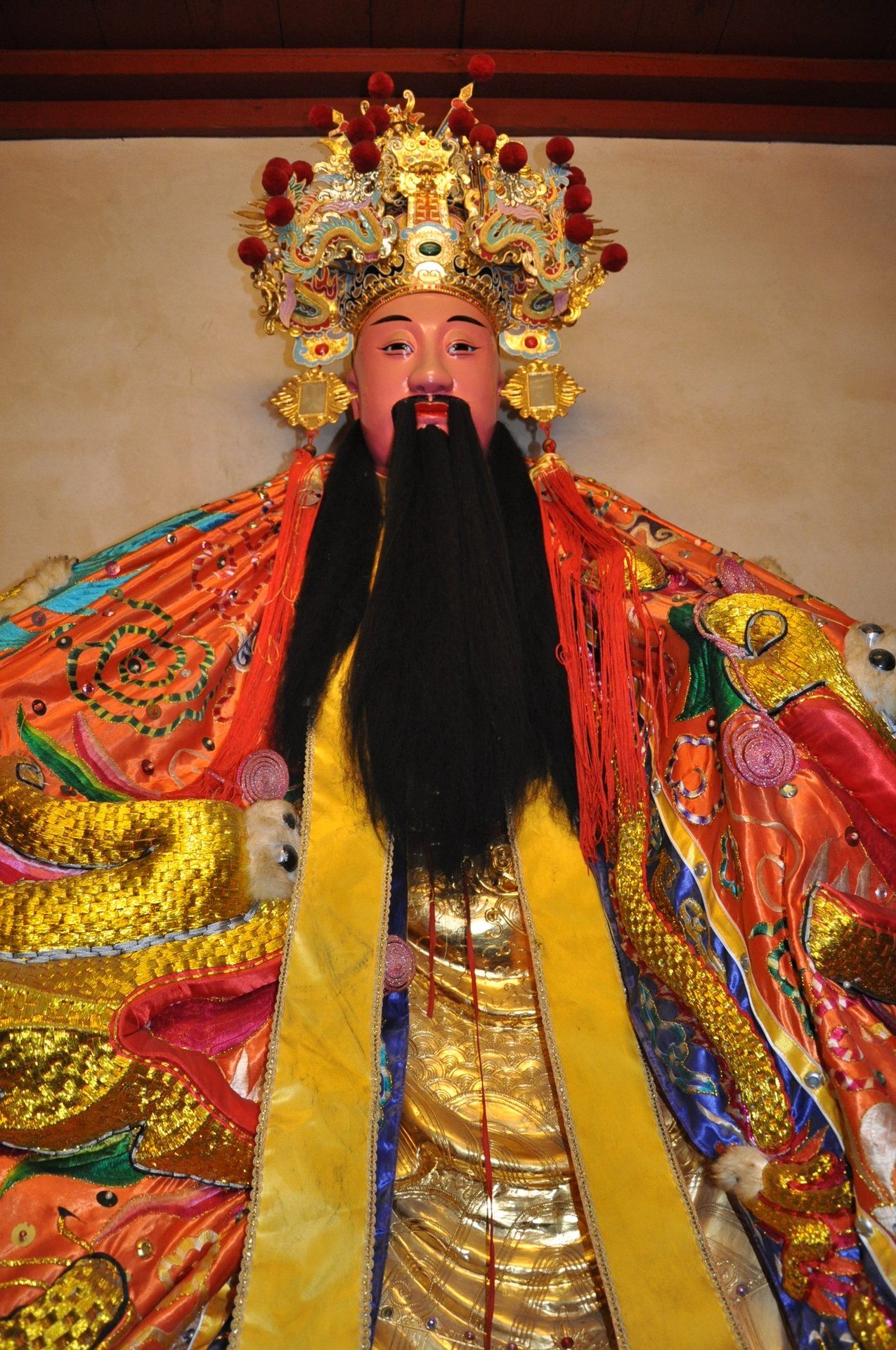 開漳聖王~泥塑神像 開漳聖王~泥塑神像