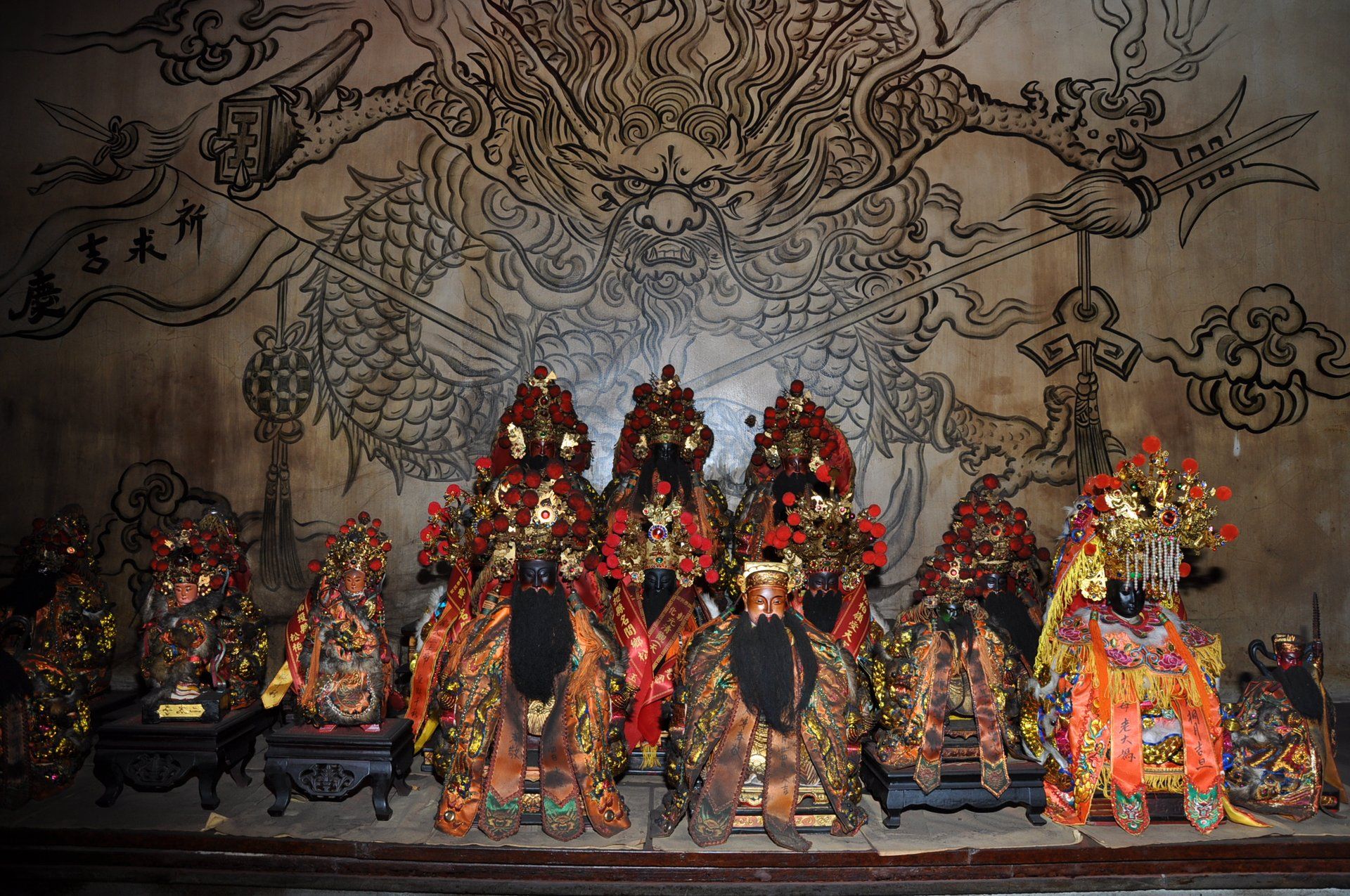 主、陪祀神明 主、陪祀神明