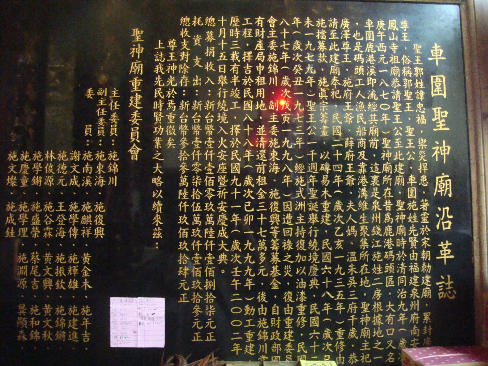 聖神廟沿革碑記 聖神廟沿革碑記