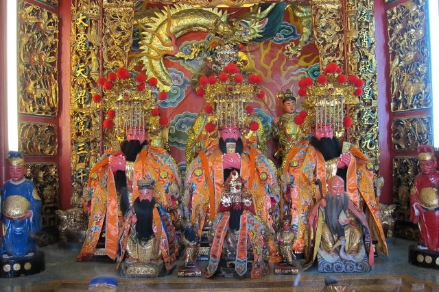 三樓凌霄寶殿奉祀玉皇大帝 三樓凌霄寶殿奉祀玉皇大帝