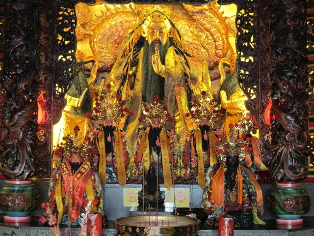 妙化堂正殿左龕祀玄天上帝 妙化堂正殿左龕祀玄天上帝
