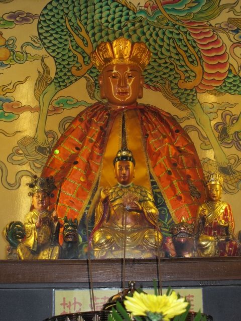 惠陽宮正殿左龕祀地藏王菩薩 惠陽宮正殿左龕祀地藏王菩薩