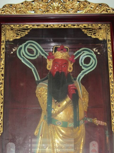 慈航禪寺右龕祀:伽藍菩薩 慈航禪寺右龕祀:伽藍菩薩