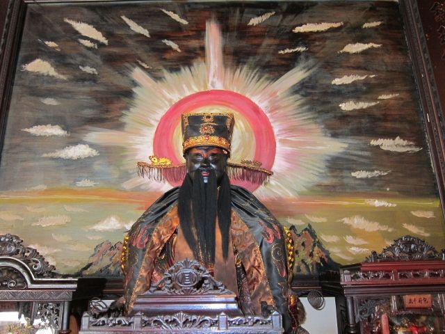 正堂左龕祀包公 正堂左龕祀包公