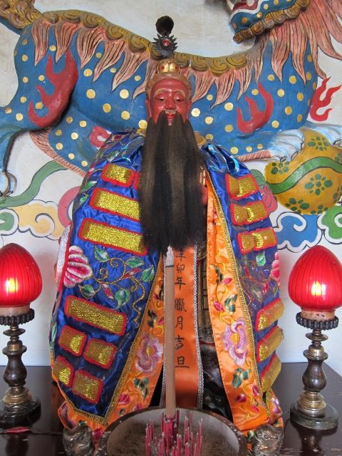 佛祖殿左龕祀:太上老君 佛祖殿左龕祀:太上老君