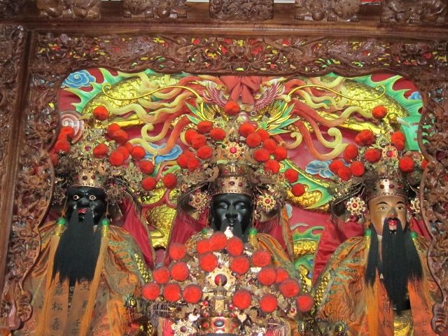 一樓正殿中龕主祀:三山國王 (1) 一樓正殿中龕主祀:三山國王 (1)
