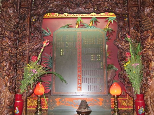 一樓右廂祀奉長生祿位 一樓右廂祀奉長生祿位