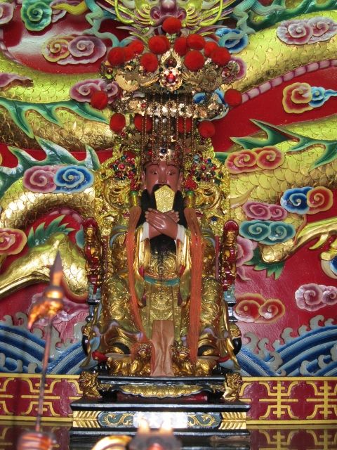 三樓正殿中龕祀主祀:玉皇大帝 (2) 三樓正殿中龕祀主祀:玉皇大帝 (2)