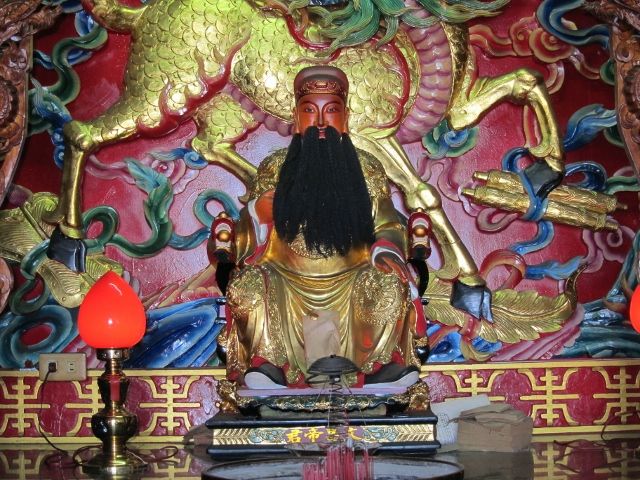 三樓左二龕祀文昌帝君 三樓左二龕祀文昌帝君