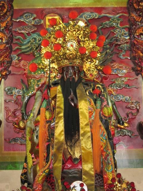 一樓左龕祀玄天上帝 一樓左龕祀玄天上帝