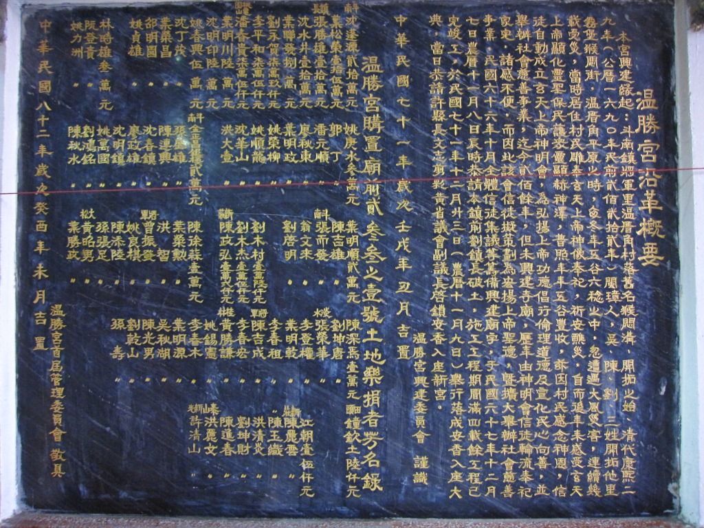 溫勝宮-沿革概要全貌 溫勝宮-沿革概要全貌