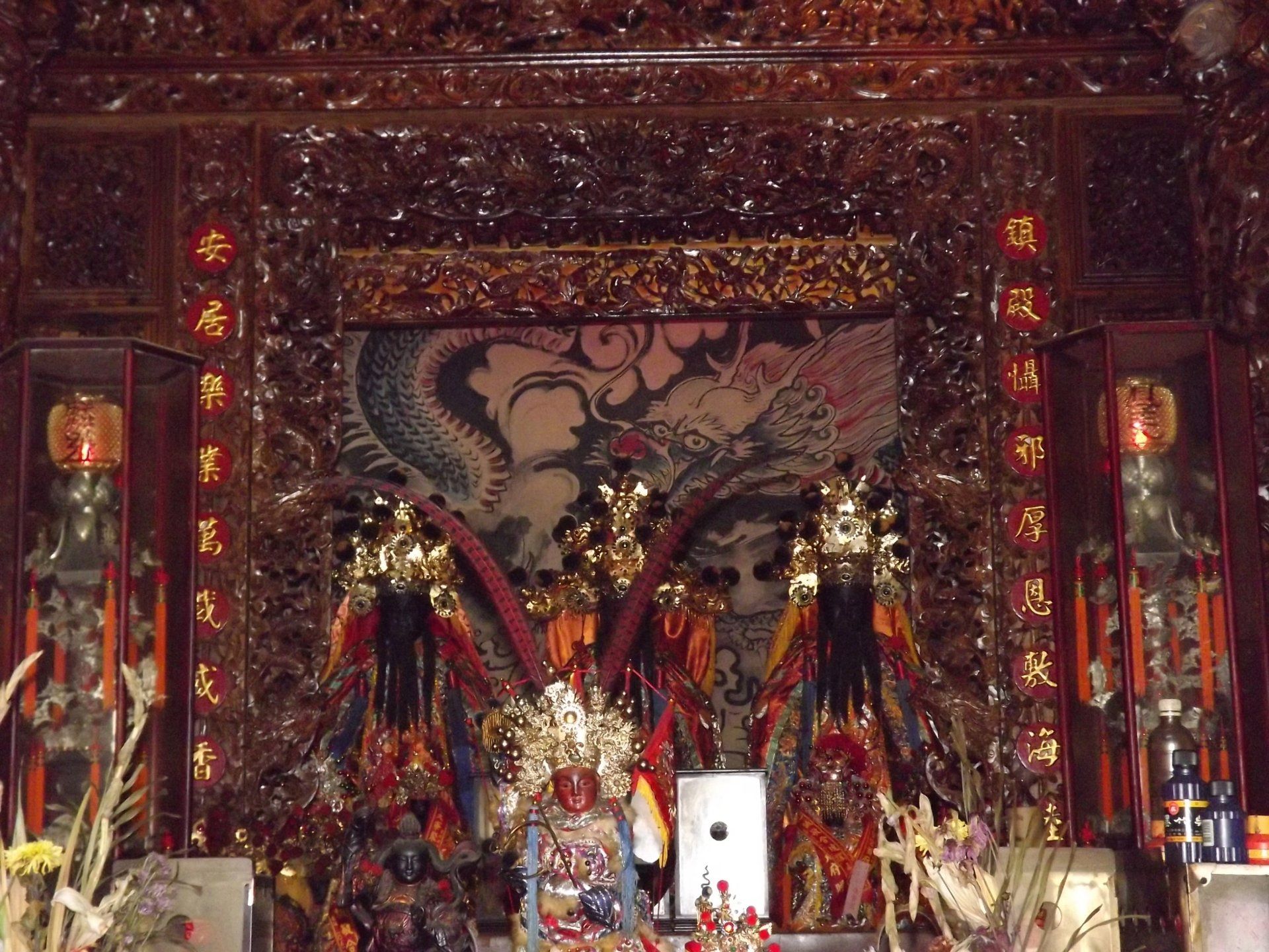 鎮安宮大殿神龕 鎮安宮大殿神龕